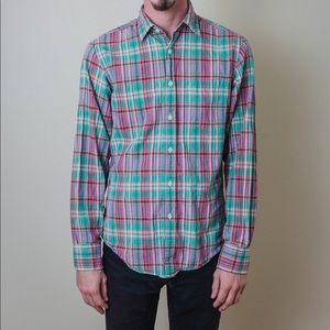 Plaid button up